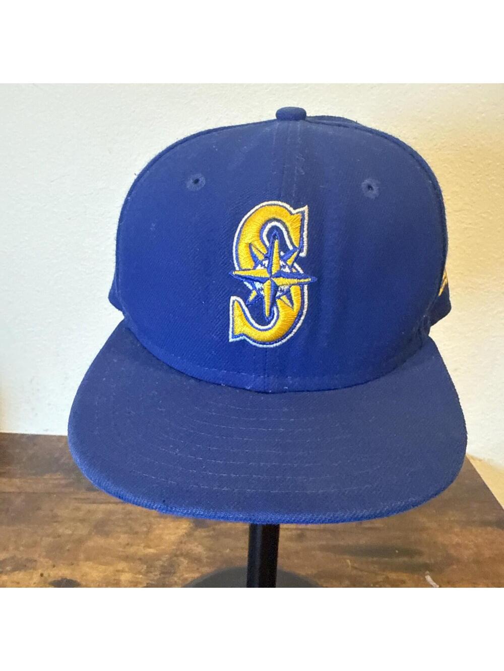 Seattle Mariners Official On‑Field Youth Fitted Hat – New Era 59FIFTY   6  3/8''